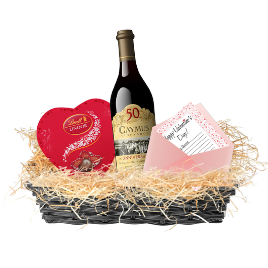 Caymus Cabernet Sauvignon 750ml Love Letter and Wine Set