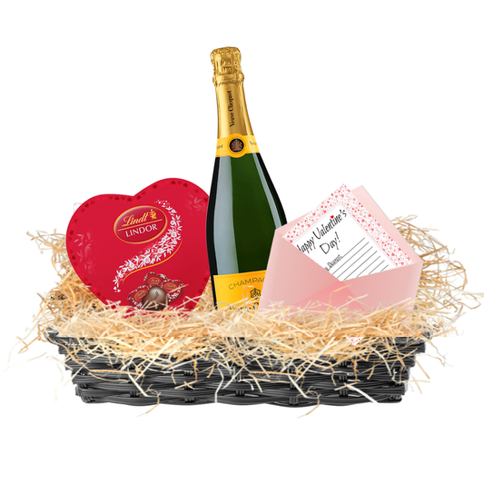 Veuve Clicquot Champagne 750ml Love Letter and Wine Set