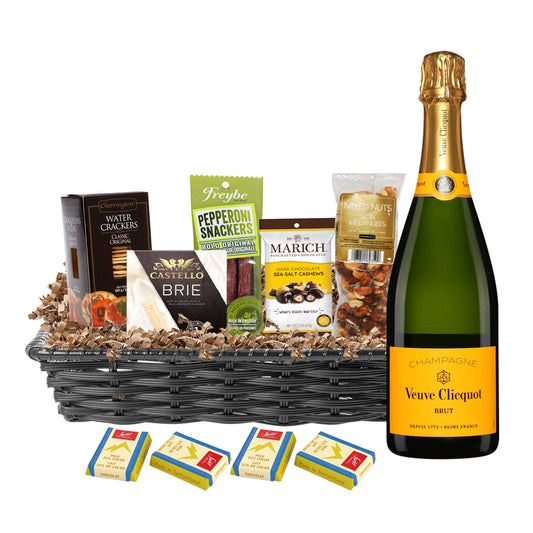 TAG Liquor Stores Liquor Gift Delivery Canada - Veuve Clicquot Champagne 750ml Gift Basket