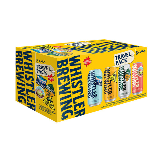 Whistler Brewing Co. Travel Pack 8 Cans x 355 mL
