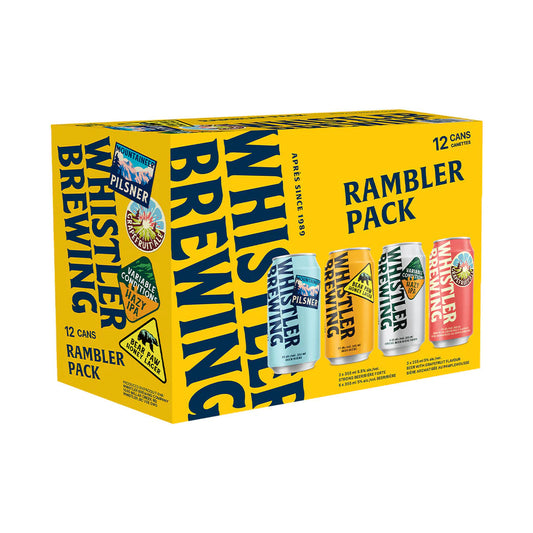 Whistler Brewing - Rambler Pack 12 Can x 355 mL