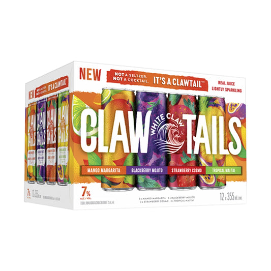 White Claw ClawTails 12 Can Variety Pack
