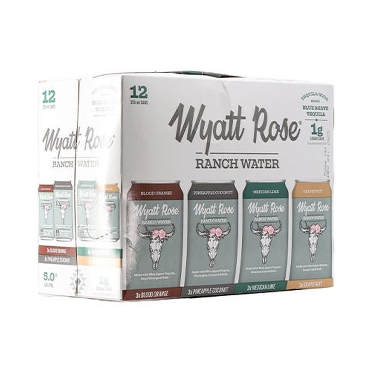 Wyatt Rose Ranch Water Mixed Pack 12 x 355 mL