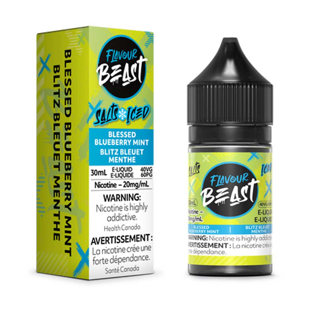 Flavour Beast E-Liquid Blessed Blueberry Mint Iced