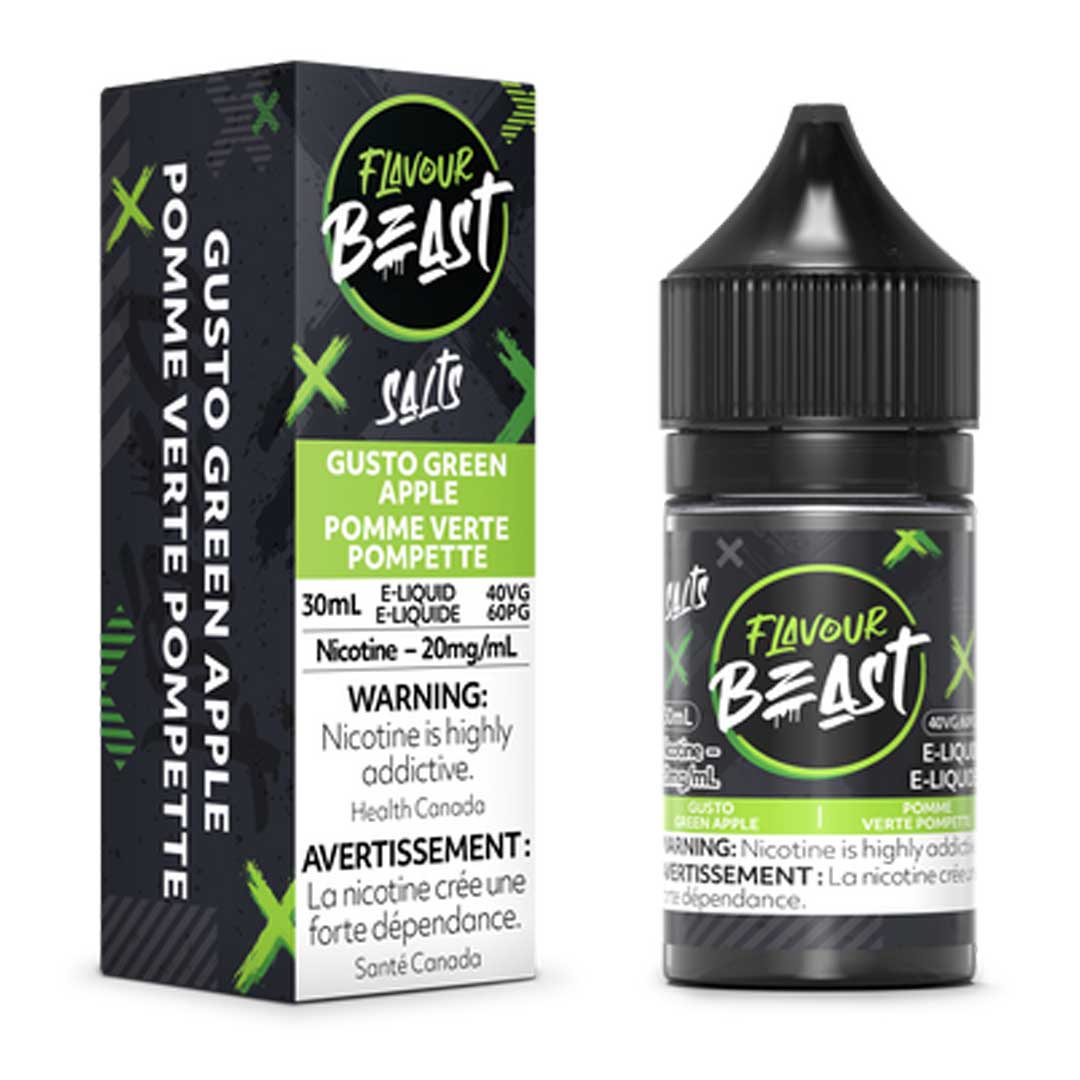 TAG Liquor Stores Canada Delivery -Flavour Beast E-Liquid Gusto Green Apple -tagliquorstores.com