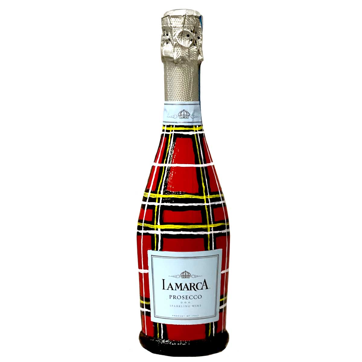 TAG Liquor Stores Canada Delivery-Hand Painted La Marca Prosecco 750ml Christmas Bottle-wine-tagliquorstores.com