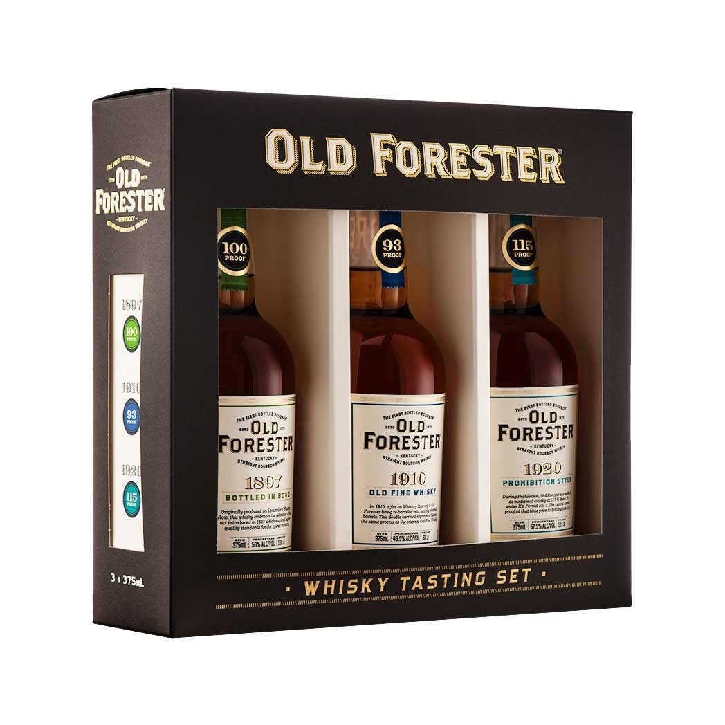 TAG Liquor Stores Canada Delivery-Old Forester Whisky Tasting Gift Set-spirits-tagliquorstores.com