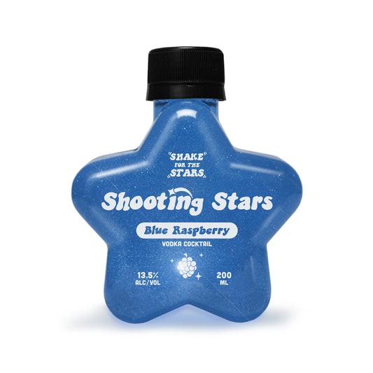 Shooting Stars Blue Raspberry Vodka Cocktail 200ml
