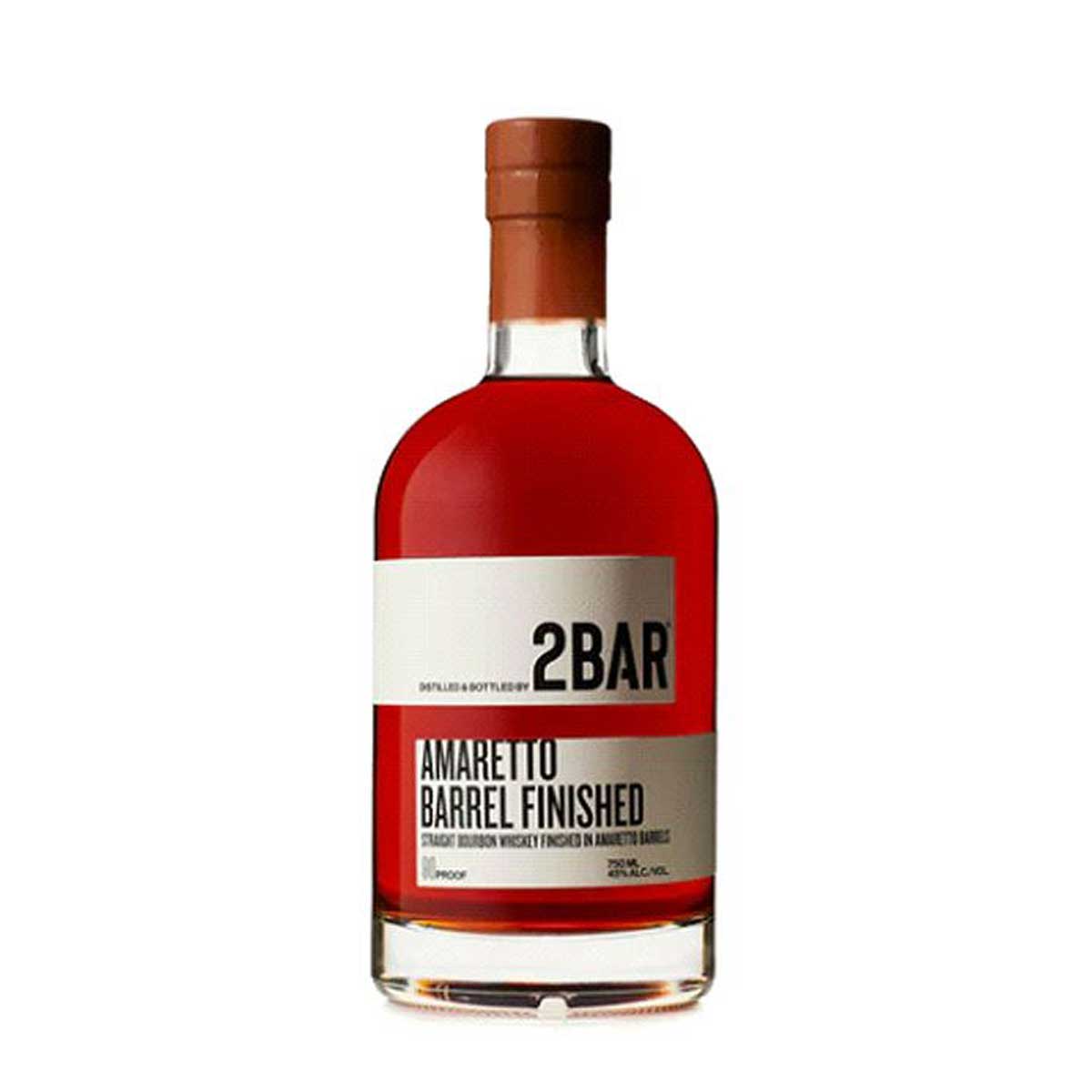 TAG Liquor Stores Delivery BC - 2Bar Amaretto Barrel Finished Bourbon 750ml