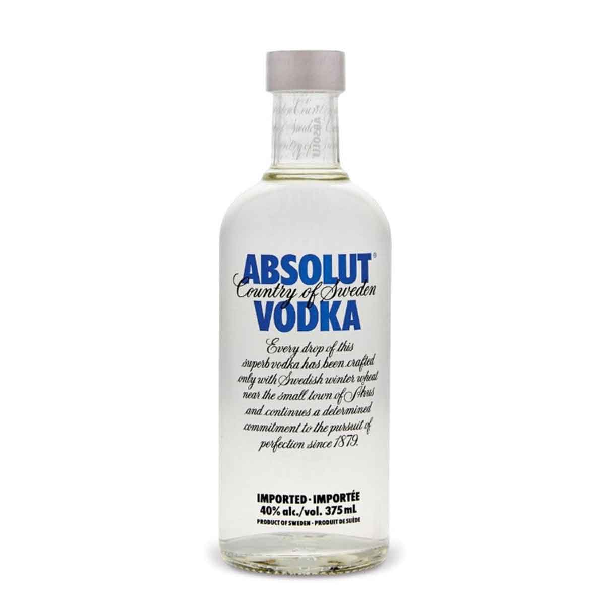 TAG Liquor Stores BC-Absolut Vodka 375ml