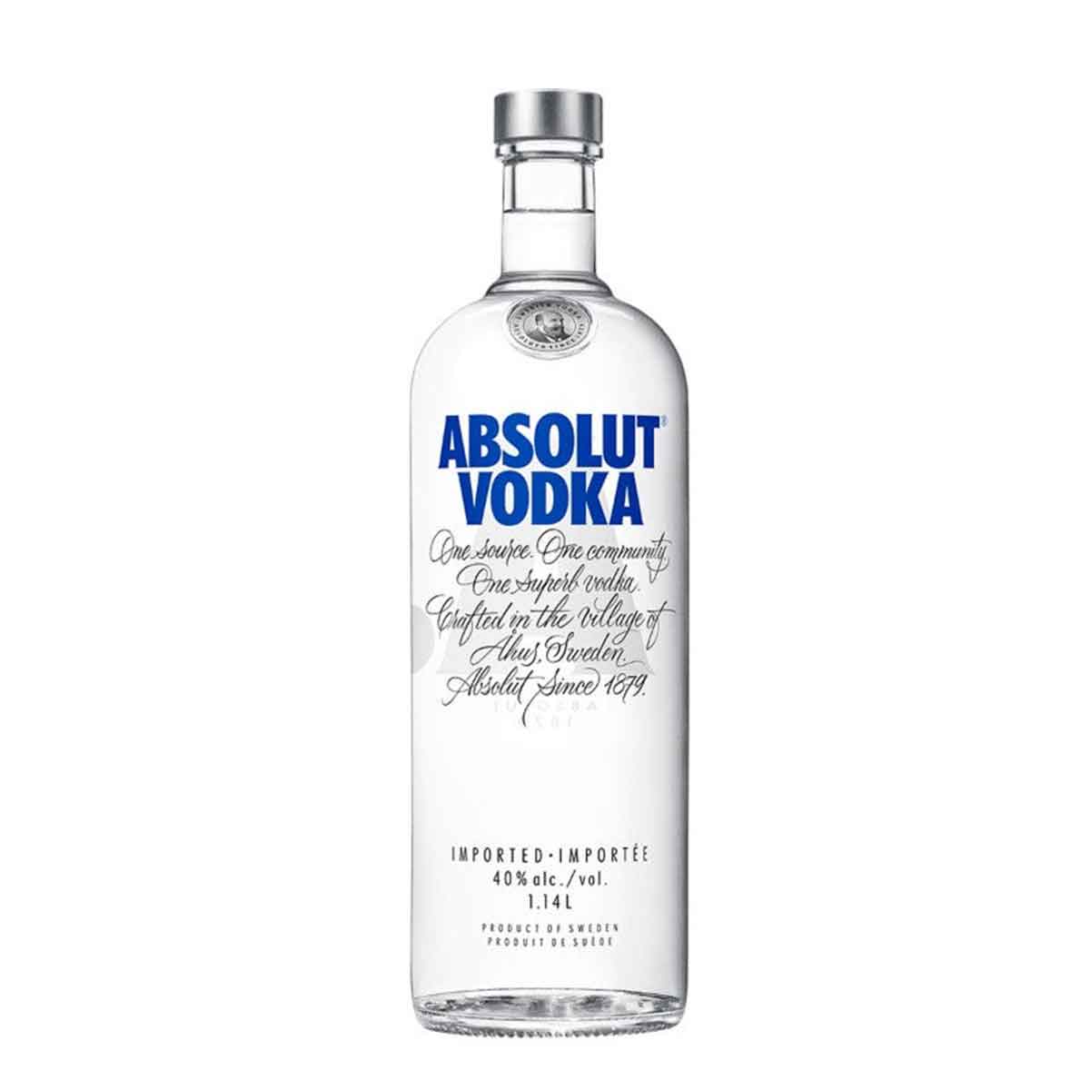 TAG Liquor Stores BC-Absolut Vodka 1.14L