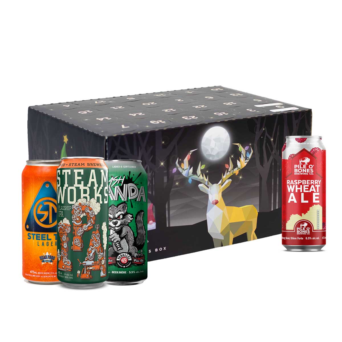 TAG Liquor Stores BC - Craft Beer Advent Calendar 24 x Assorted Tall Cans