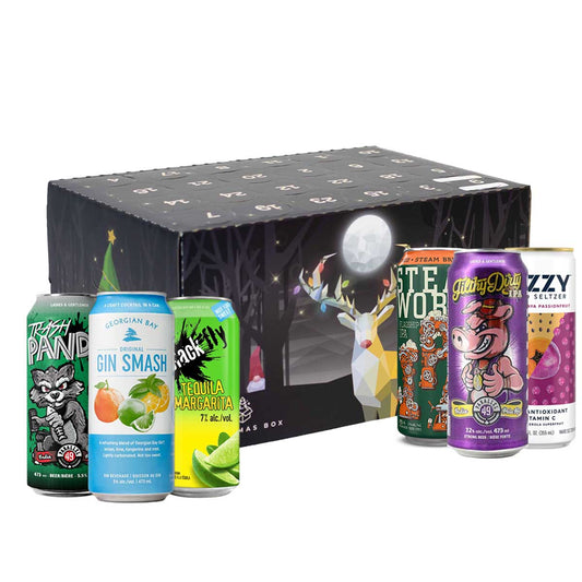TAG Liquor Stores BC - Craft Beer and Ready to Drink Advent Calendar 24 x Assorted Beer and Ready to Drink Cocktail Tall Cans