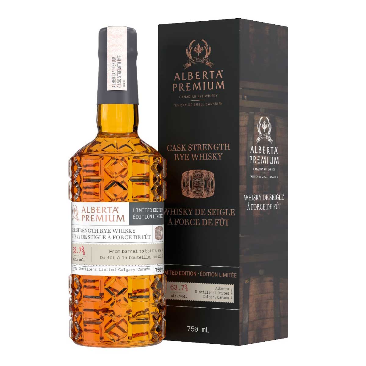 TAG Liquor Stores Delivery BC - Alberta Premium Cask Strength Rye 750ml