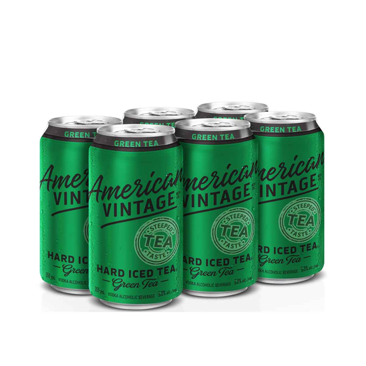 TAG Liquor Stores BC-American Vintage Green Tea 6 Cans