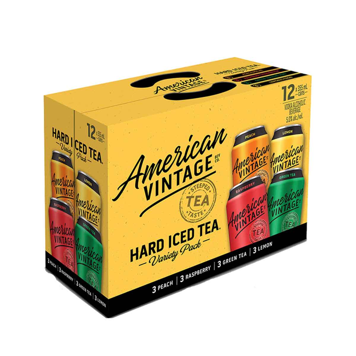 TAG Liquor Stores BC-American Vintage Iced Tea Mixer Pack 12 Cans