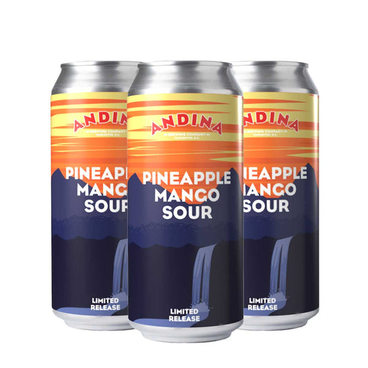 Andina Brewing Pineapple Mango Sour 4 x 473ml Tall Cans