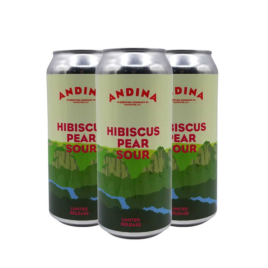 Andina Suspiro Hibiscus Pear Sour 4 can pack
