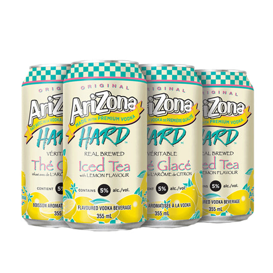 TAG Liquor Stores Delivery - Arizona Hard Lemon Iced Tea 6 Pack Cans