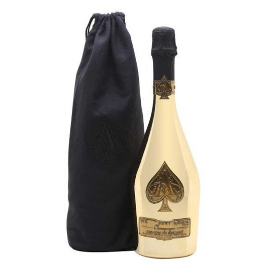 TAG Liquor Stores Delivery BC - Armand De Brignac Brut Gold 750ml with Velvet Bag