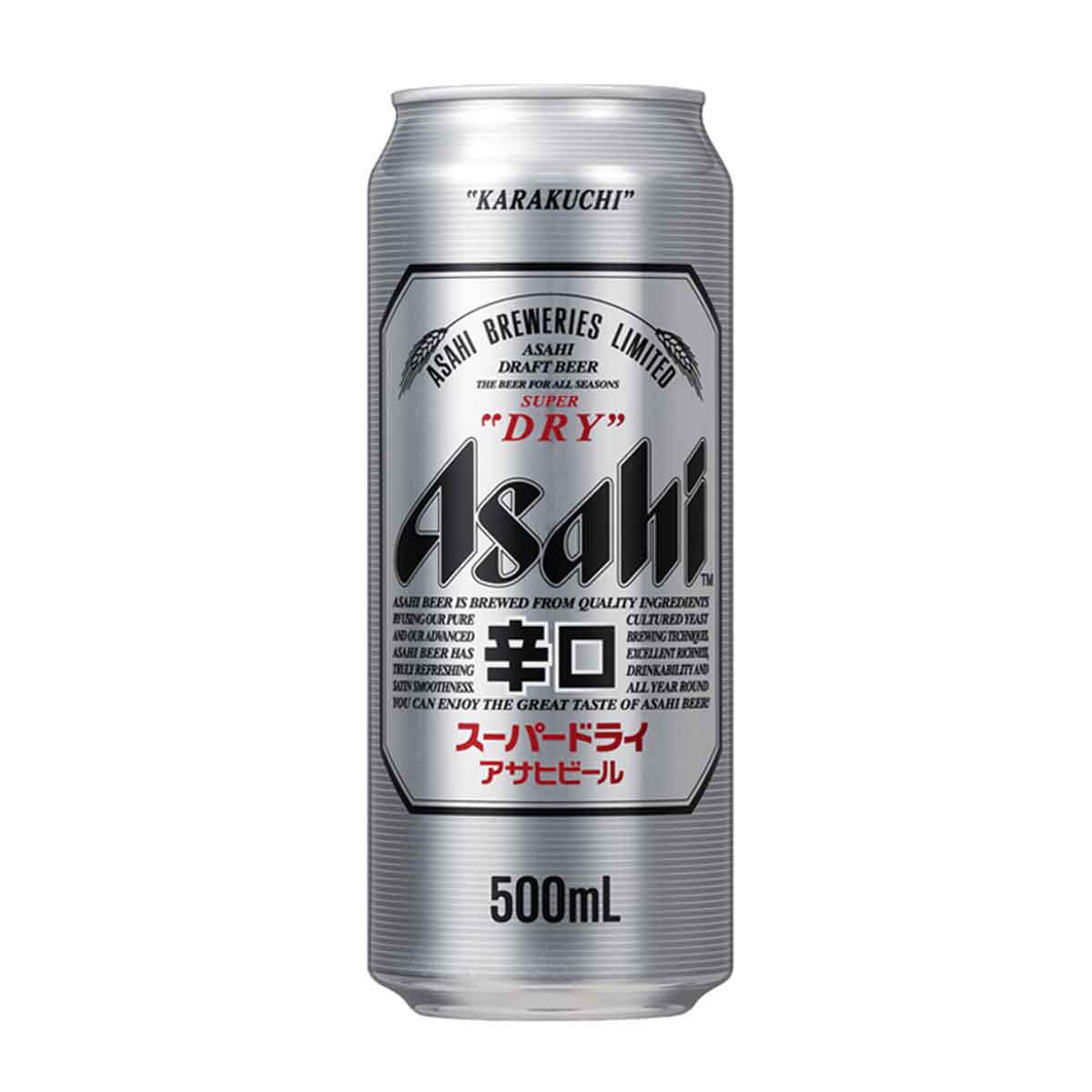 TAG Liquor Stores BC-Asahi Super Dry Beer, 500ml Can