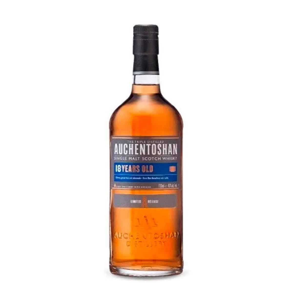 TAG Liquor Stores BC-Auchentoshan 18 Year Old Lowland Single Malt Scotch Whisky 750ml