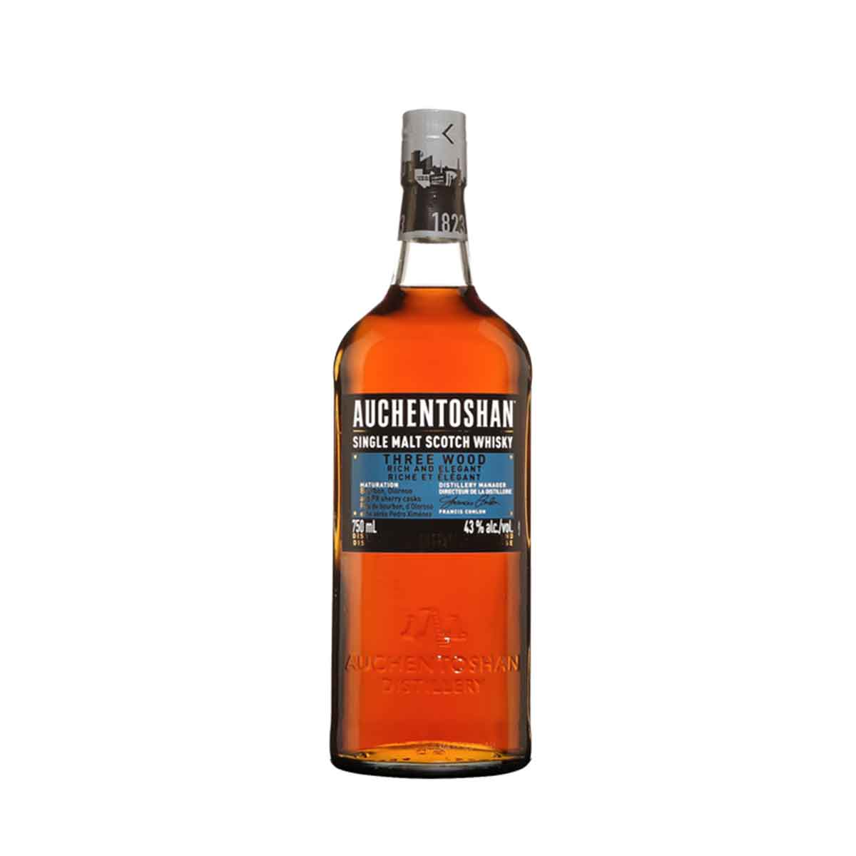 TAG Liquor Stores BC-Auchentoshan Three Wood Scotch Whisky 750ml