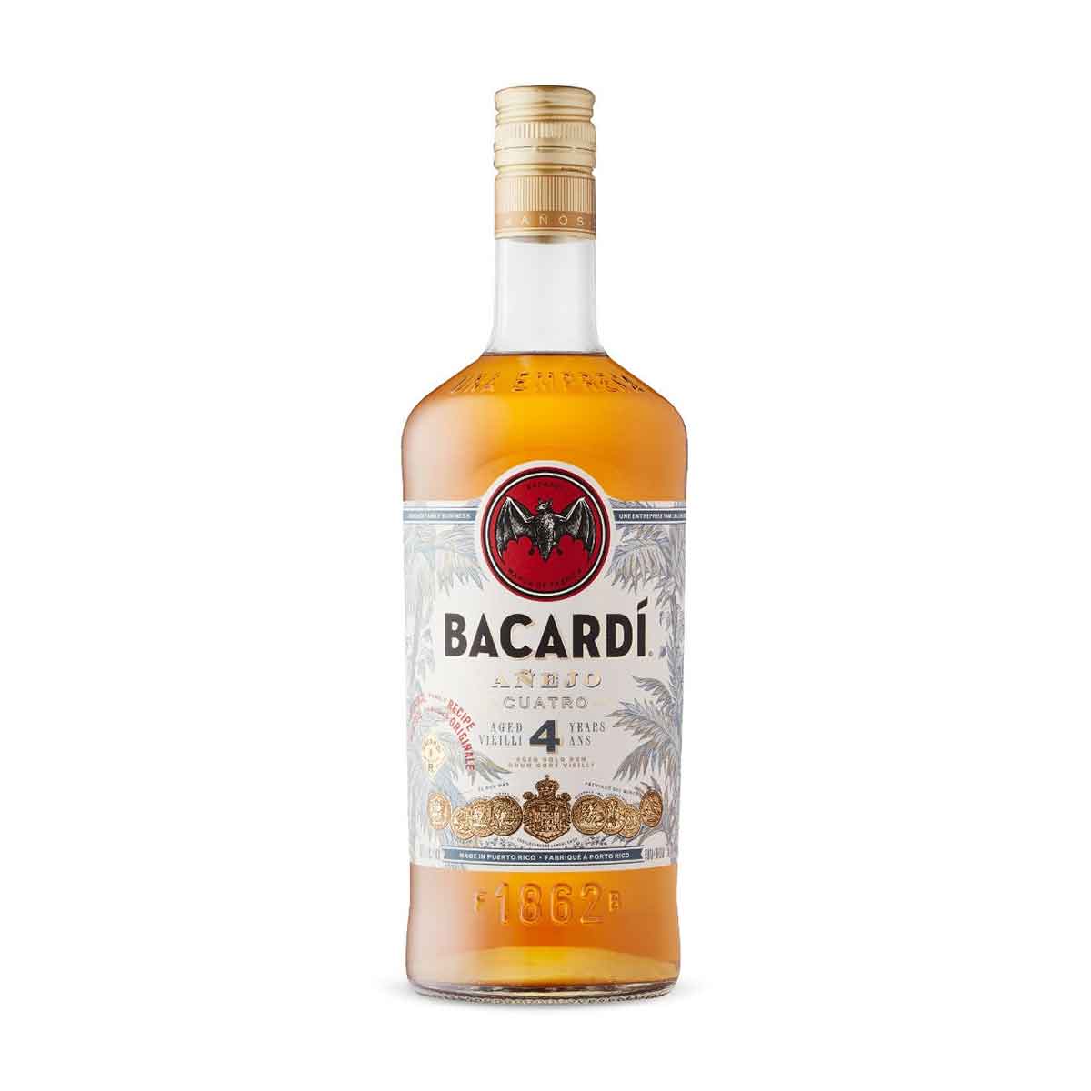 TAG Liquor Stores BC-Bacardi Anejo 4 Year Old Rum 750ml