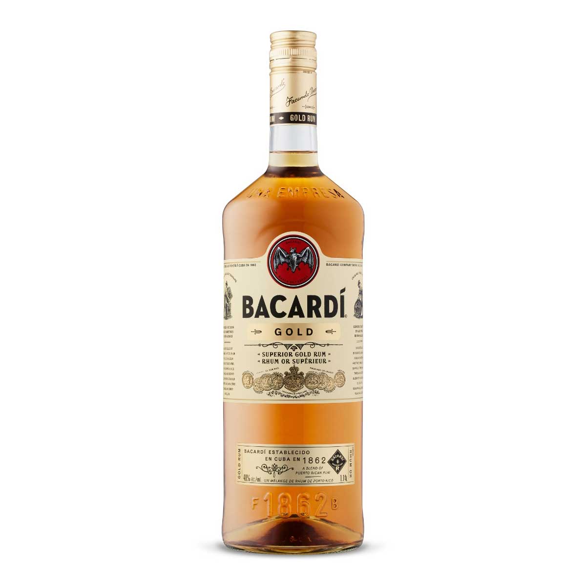 TAG Liquor Stores Bacardi Gold Rum 1.14L