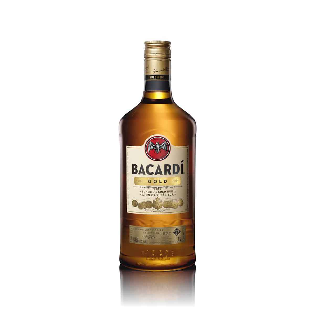 TAG Liquor Stores BC-Bacardi Gold Rum 1.75L