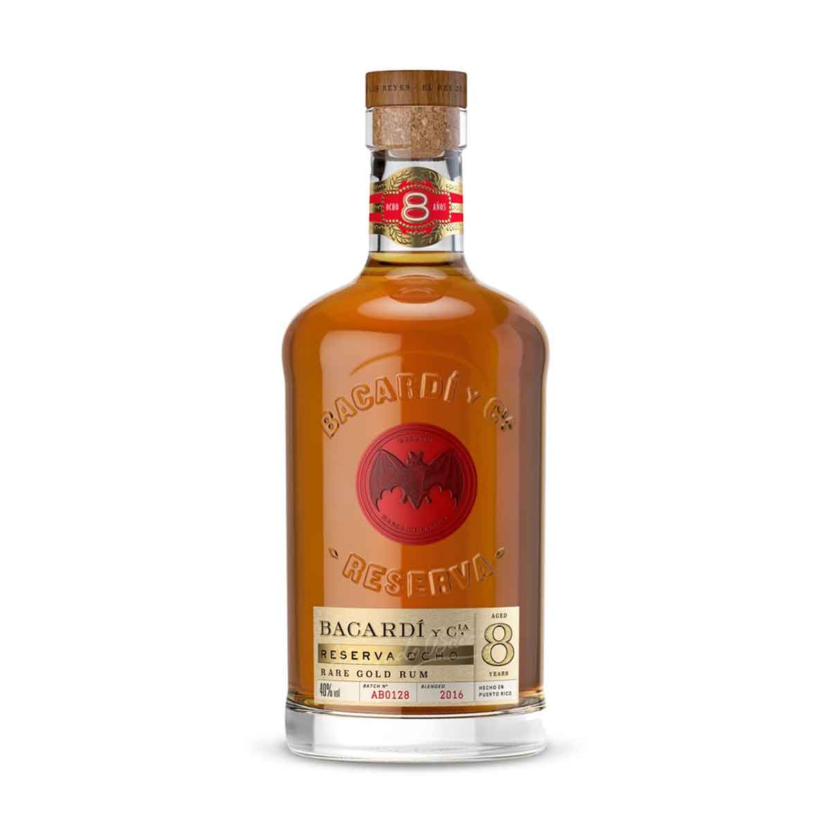 TAG Liquor Stores BC-Bacardi 8 Year Old Reserva Gold Rum 750ml