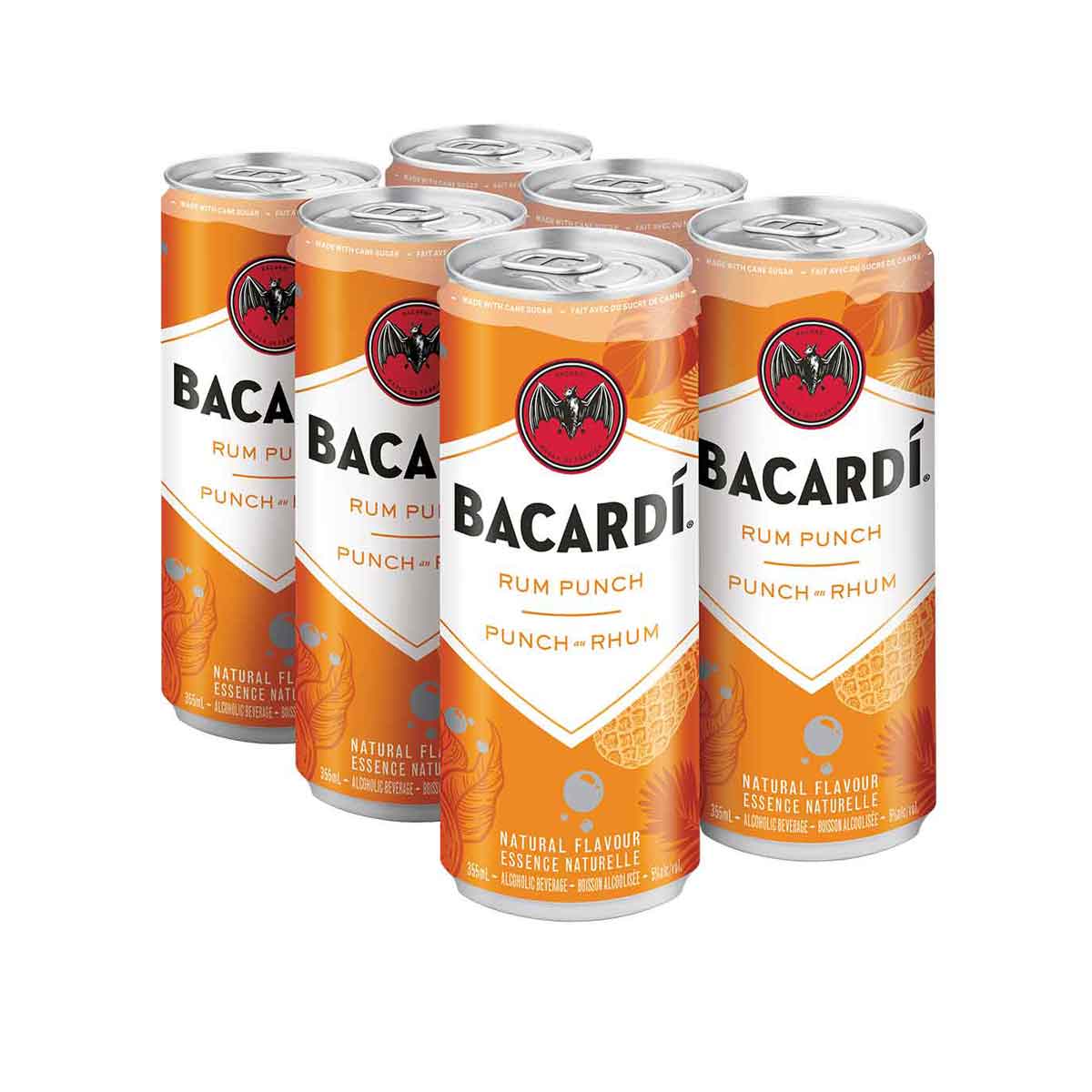 TAG Liquor Stores BC-Bacardi Rum Punch 6 Pack Cans