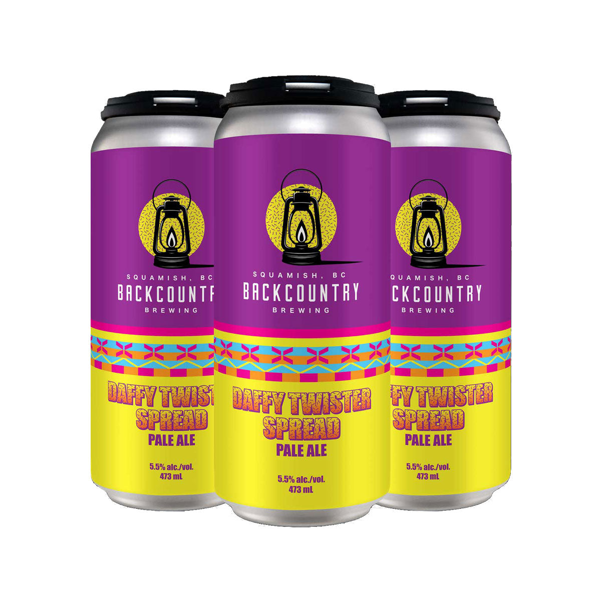 TAG Liquor Stores BC - Backcountry Brewing "Daffy Twister Spread" Pale Ale 4 Pack Cans
