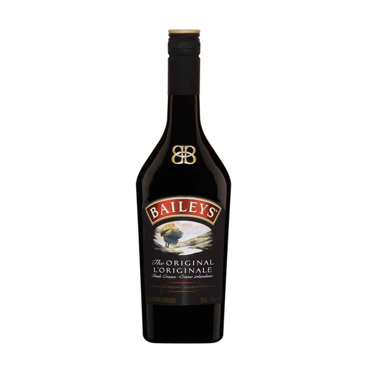 Bailey's Rear Label Tag Liquor Stores Delivery BC - Baileys Original Irish Cream 750ml ...
