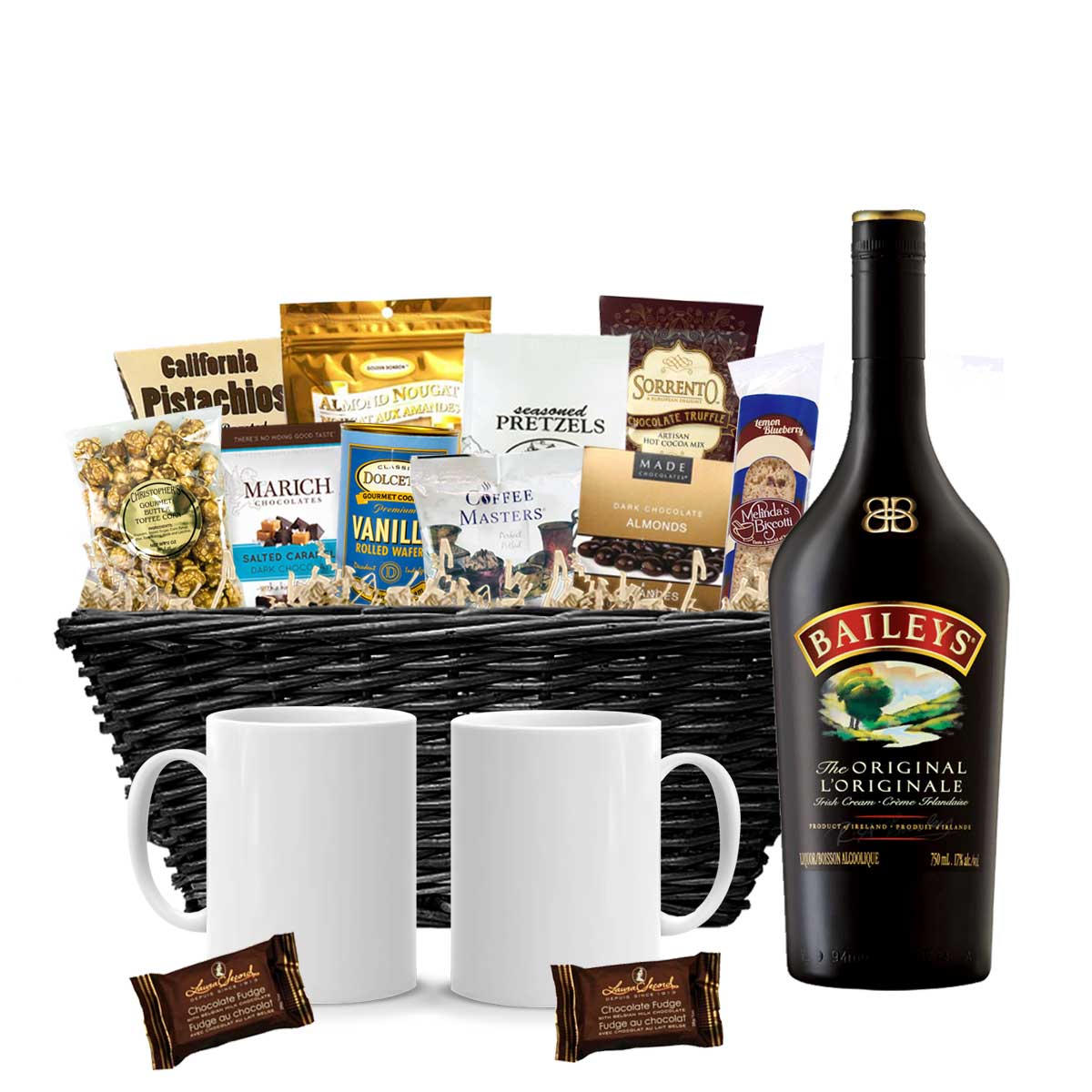 Baileys Irish Cream Liqueur 750ml Gift Basket