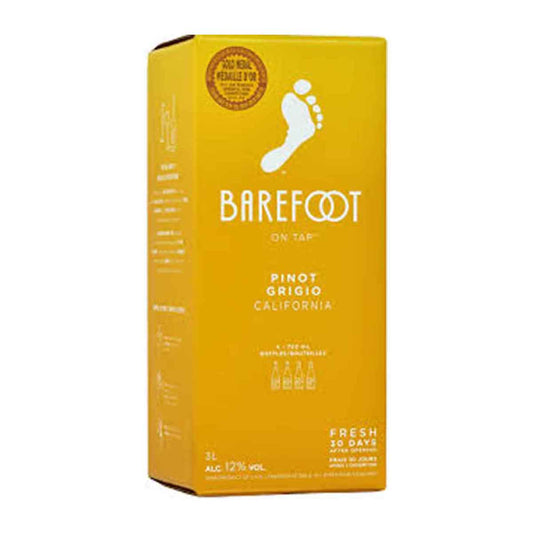 TAG Liquor Stores BC-Barefoot Pinot Grigio 3L