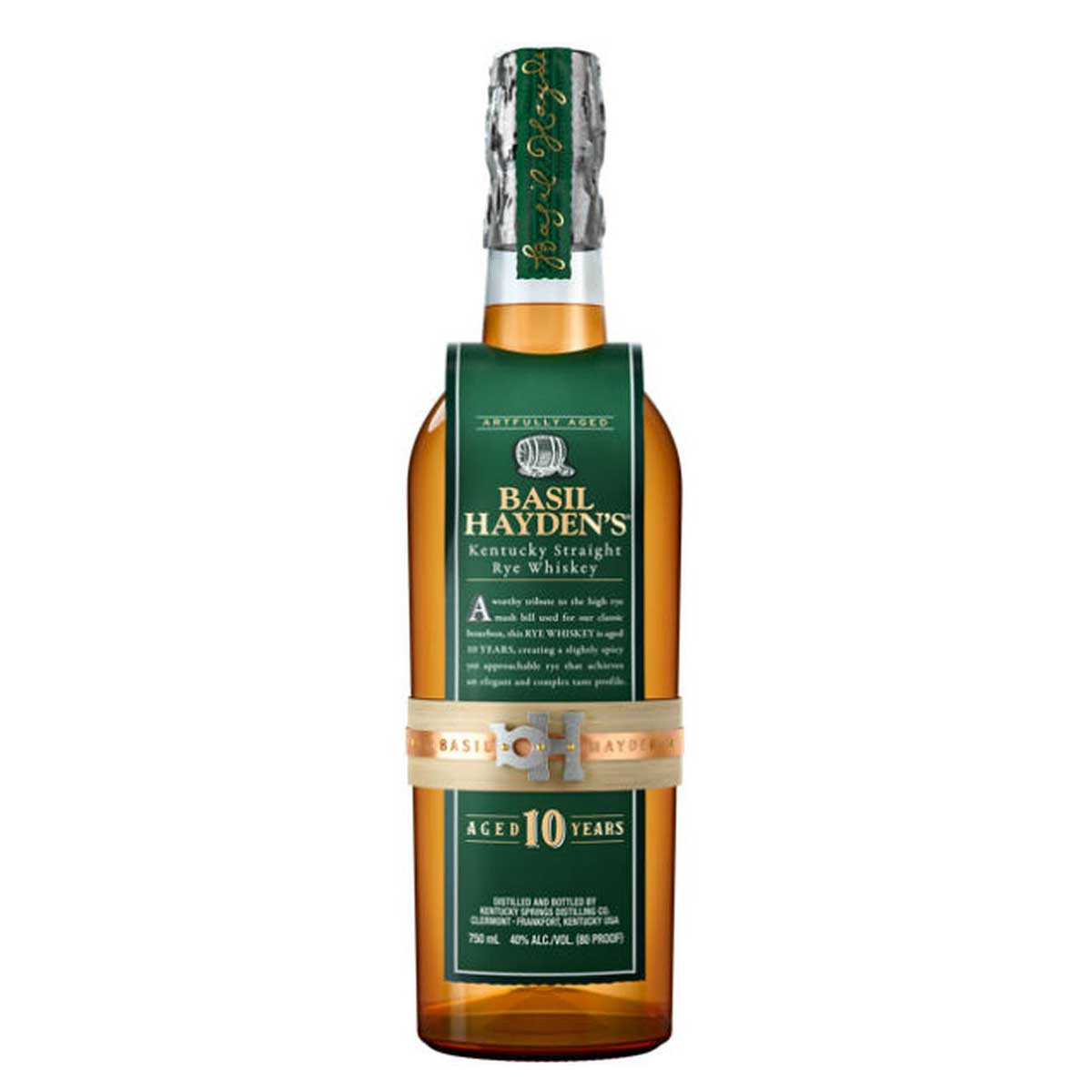 TAG Liquor Stores Delivery - Basil Hayden's 10 Year Old Kentucky Straight Rye Whiskey 750ml