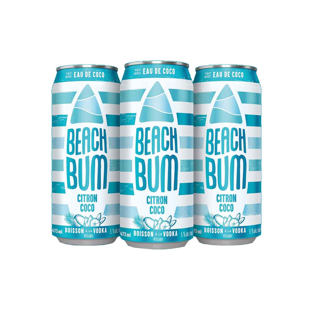 TAG Liquor Stores BC-Beach Bum Lemon Coconut 6 Pack Cans