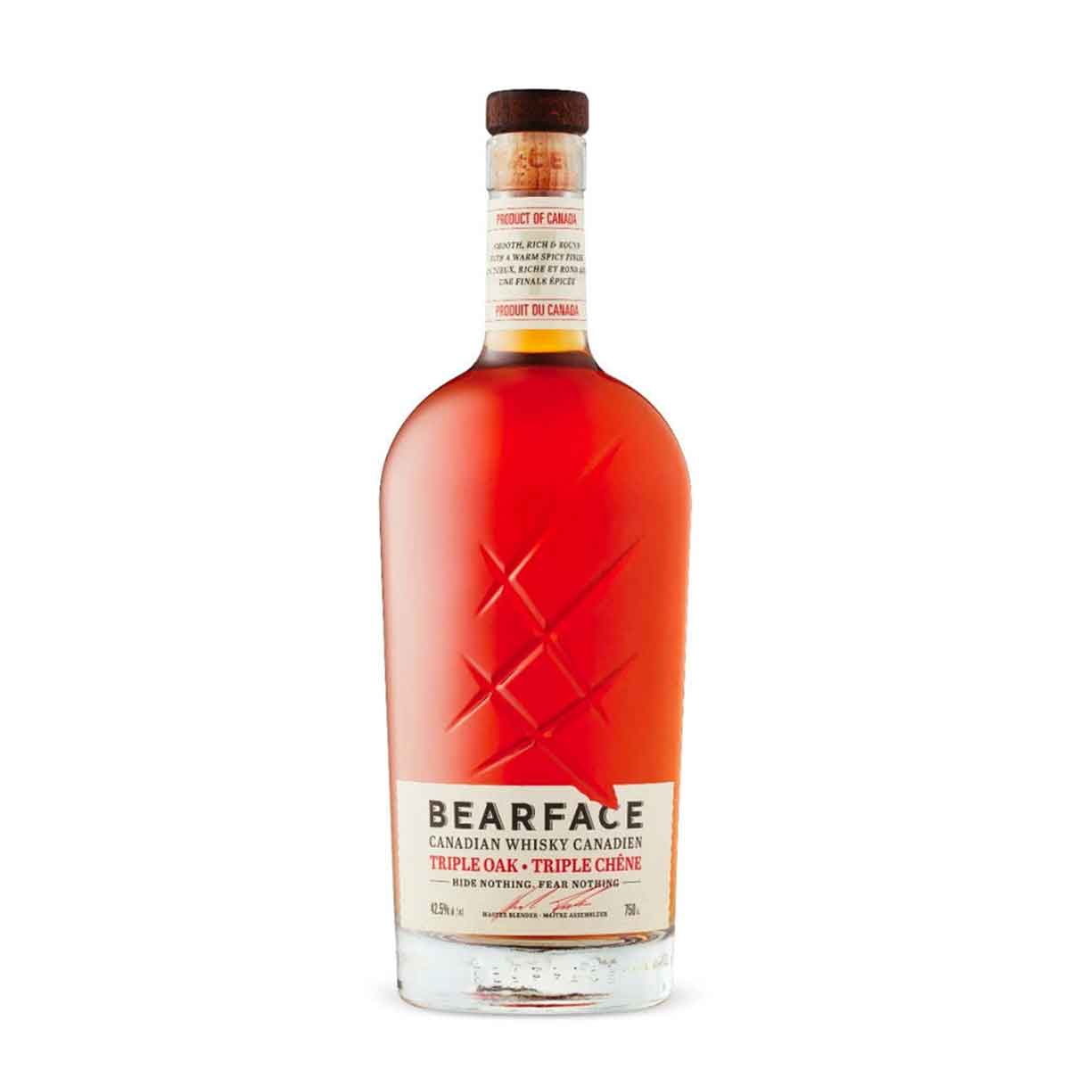 TAG Liquor Stores BC-Bearface 7 Year Old Triple Oak Canadian Whisky 750ml