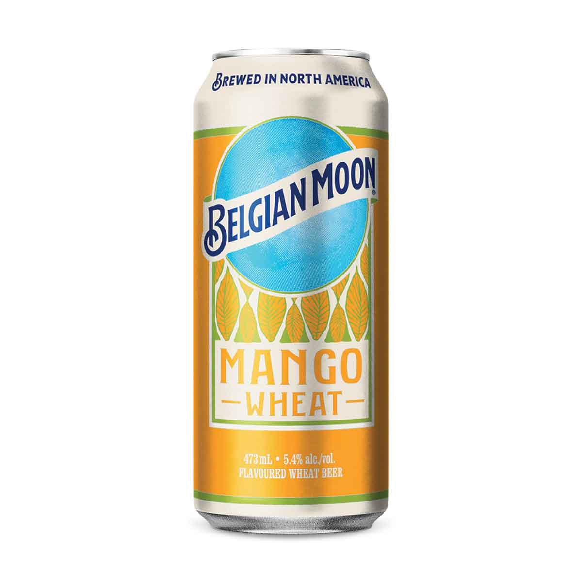 TAG Liquor Stores BC-Belgian Moon Mango Wheat Ale 4 Pack Tall Cans