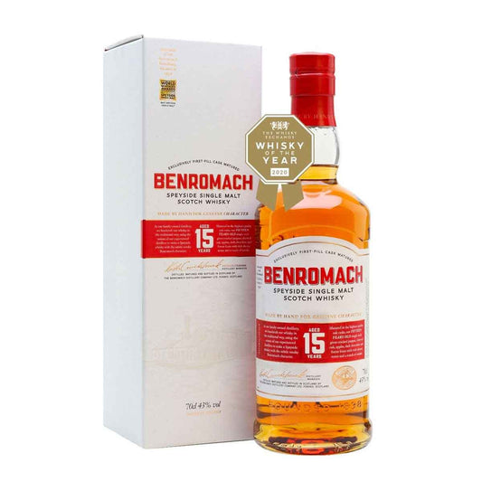 TAG Liquor Stores BC-Benromach 15 Year Old Single Malt Scotch Whisky 750ml