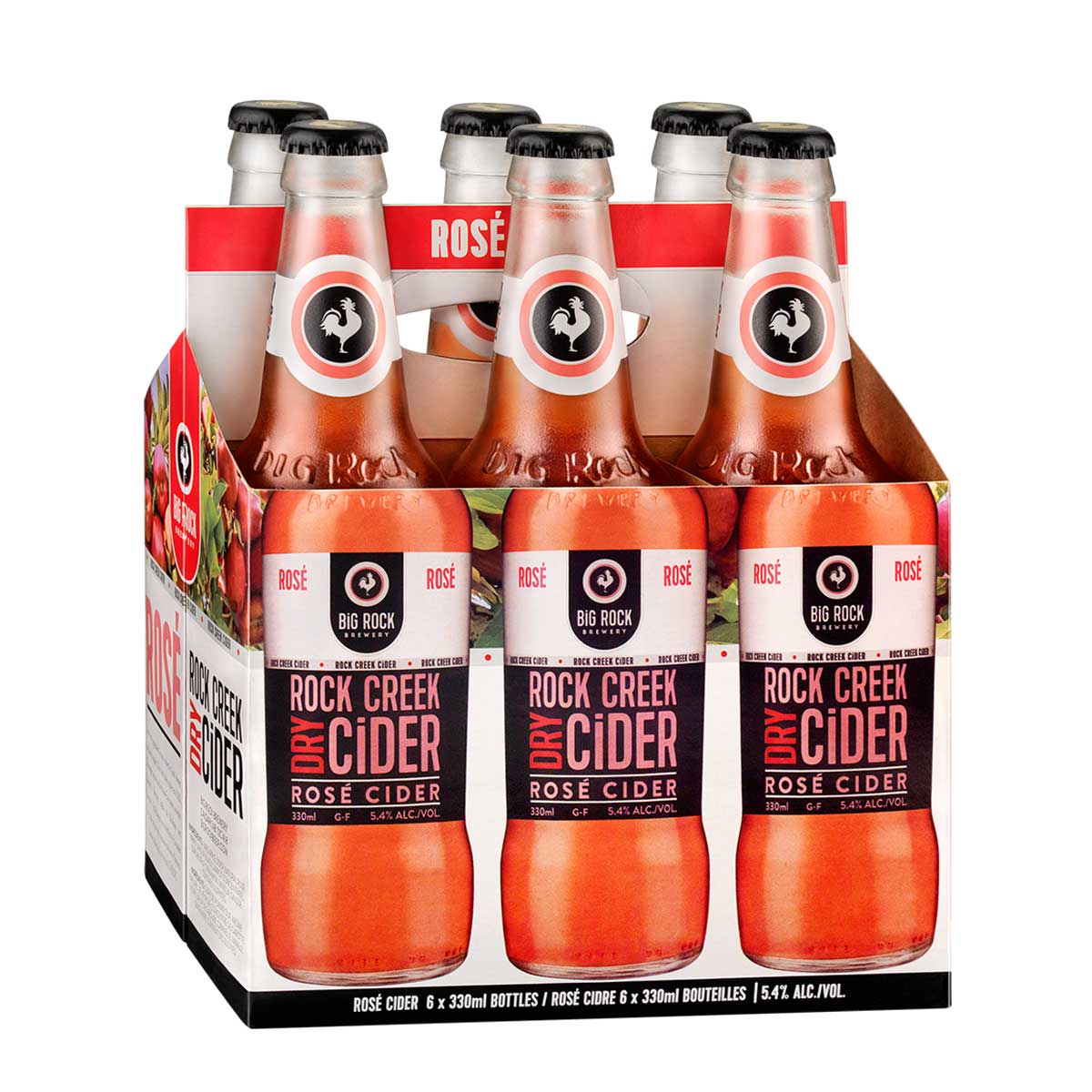 TAG Liquor Stores Delivery - Big Rock Brewery Rock Creek Dry Rosé Cider 6 Bottles