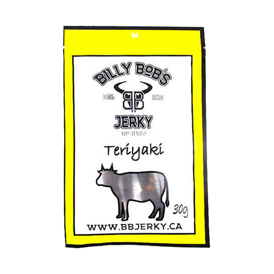 TAG Liquor Stores BC - Billy Bob's Teriyaki Beef Jerky 30 gram Bag