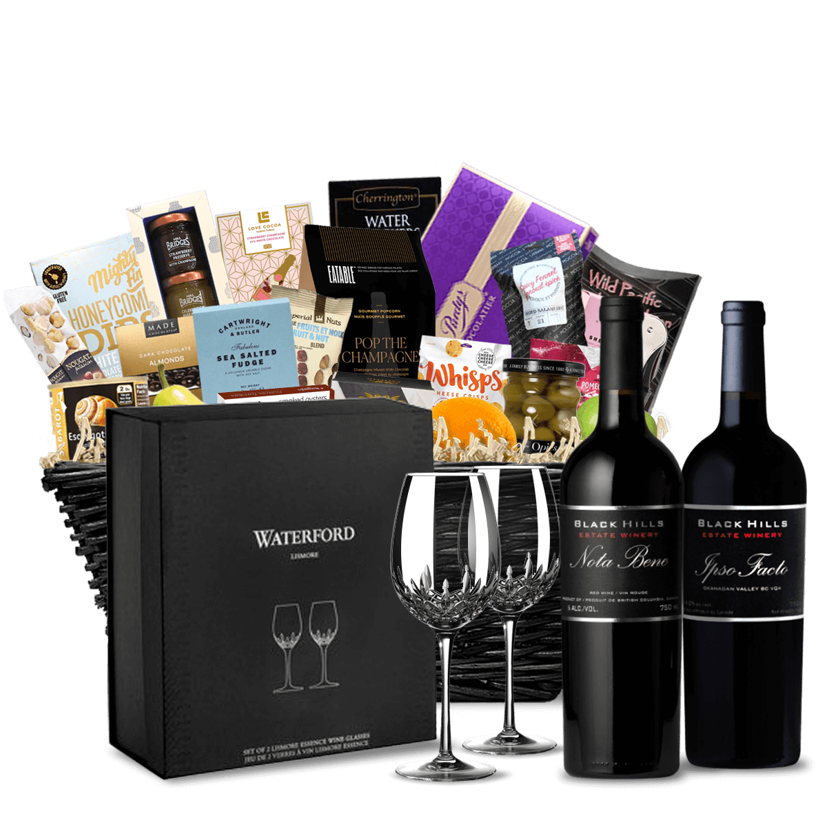 TAG Liquor Stores BC - Black Hills Nota Bene & IPSO Facto Ultra Luxe Double Gift Basket