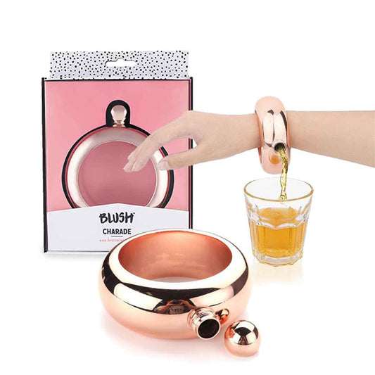 TAG Liquor Stores BC-Blush Bangle Flask Bracelet