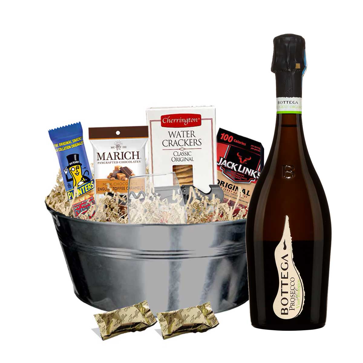 TAG Liquor Stores BC - Bottega Prosecco 750ml Gift Basket