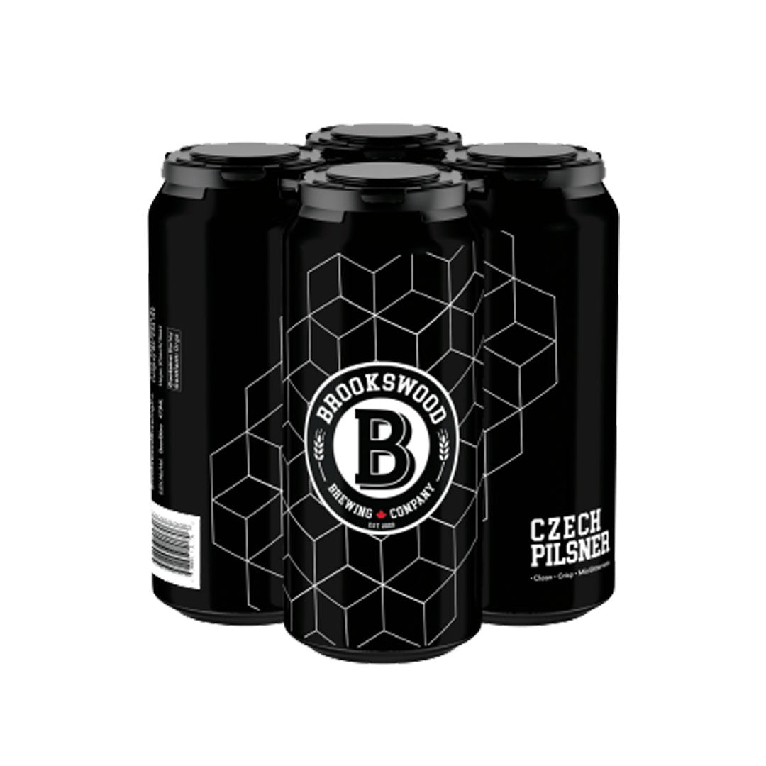 TAG Liquor Stores BC - Brookswood Brewing Co. Czech Pilsner 4 Pack Cans