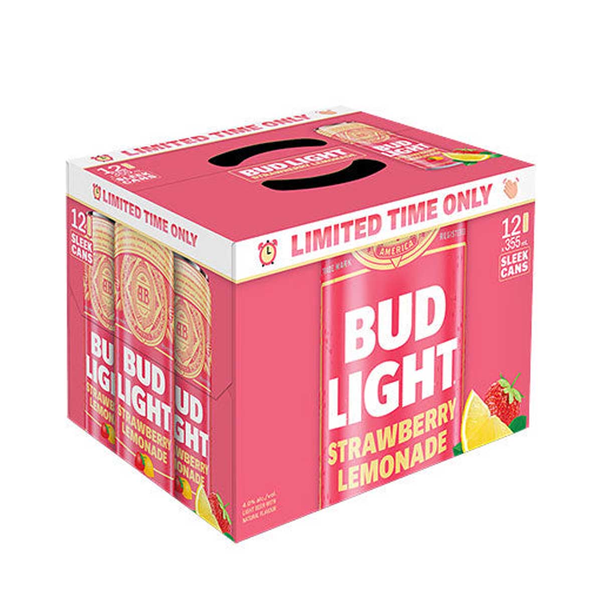 TAG Liquor Stores BC-Bud Light Strawberry Lemonade 12 Pack Cans