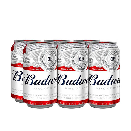TAG Liquor Stores BC-Budweiser 6 Pack Cans
