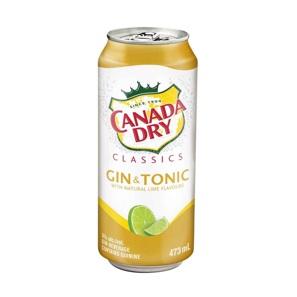 TAG Liquor Stores BC-Canada Dry Classics Gin & Tonic 473ml Single Can